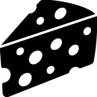 Illustration of Swiss Cheese Slice with Holes for Culinary and Food Design Use vector