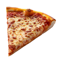 Yummy Pizza Slice Illustration with Transparent Background for Party Designs png