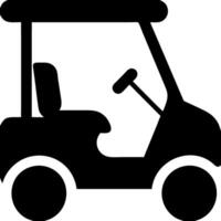 Golf Cart Illustration for Transportation and Leisure Activities vector