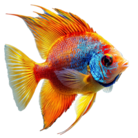 Realistic Fish Image Isolated on Transparent Background for Aquatic Themes png