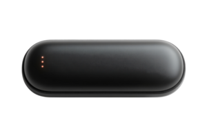 Portable device charging case with LED indicators for on-the-go usage and modern design png