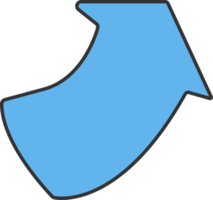 Groovy Arrow Pointer png
