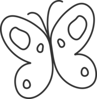 Grooovy Contour Butterfly png
