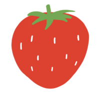 a strawberry on a transparent background png