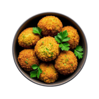 Crispy Falafel with Herbs png