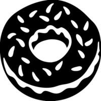 Delicious Donut with Sprinkles for Bakery and Dessert Themes vector