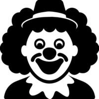 Clown Face for Circus and Entertainment Themes vector