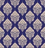 Abstract pattern and Ethnic Textile neckline design and motif vector