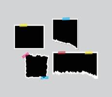 photo frame to make your collages eye catching vector