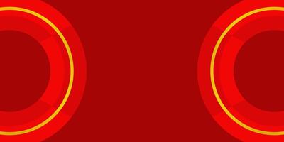Chinese New Year red background with copy space area. Template design for banner, greeting card, poster, cover, web, social media. vector
