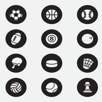 sport icon good for element design, sport equipment, ui design, web design, silhouette design, etc vector
