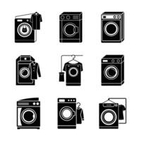 9 icon set on 4000x4000 px Template vector