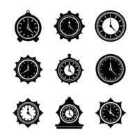 Modern and professional electronic devices illustrations in silhouettes and line art styles. Perfect for graphic design. vector