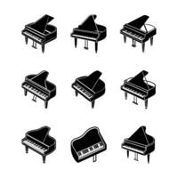 Premium electronics bundle with line art, silhouettes, and clipart. Ideal for creating stunning product designs. vector