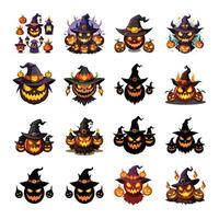 Stunning Halloween Day graphics featuring bats, ghosts, and trick-or-treat elements for custom prints or festive decor. vector