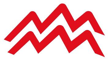 The logo for the mountain range is red vector