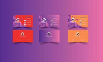 A Beautiful Business Card vector