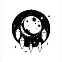 Eclipse of the Forgotten Moon vector