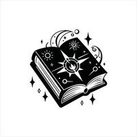 Cosmic and Mystical Clipart Design vector