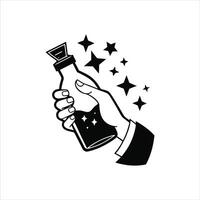 Magical Flask of Wonders Clipart vector
