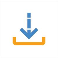 downloading PDF Icon Symbol vector