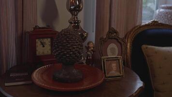 Antique Objects Stand on the Table video