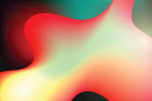Abstract background template splash liquid 3D shapes and gradient colors in green and pink. Includes splash fluid elements, 3d illustration, 3d rendering vector