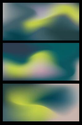 Pearlescent pastel green color gradient Background. Soft Abstract Backdrop. colorful wallpaper.