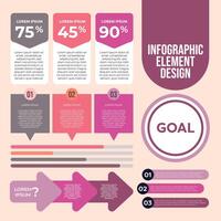 Infographic templates with charts, diagrams, timelines, steps. Colorful graphs for business, corporate documents, modern data visualization. Designed for growth analysis, structured information. vector