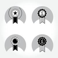 a collection of clocks with the number 1 on them. vector