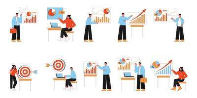 Startup and Business Launch Illustration vector
