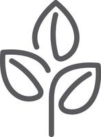 Minimalist illustration showcasing growth, nature, and sustainability, perfectly suited for eco friendly projects and organic branding in modern design contexts vector