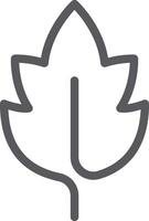 Minimalist illustration of a gray leaf with rounded edges, symbolizing nature, growth, and environmental concepts, ideal for eco friendly projects vector