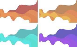 Interwoven Dynamics Abstract Landscapes vector
