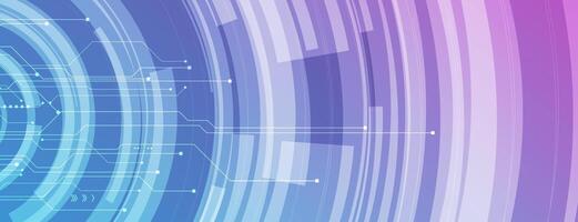 A futuristic background with a circular design vector