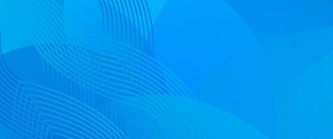 Blue background. Modern abstract geometric lines pattern. illustration template design vector