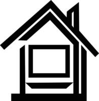 Logo for home services, House outline logo vector