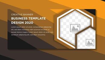 Social media and email headers set, modern banners. Business templates. Cover design template, easy editable, flat layout in popular formats. Gray color background, hexagonal texture. vector