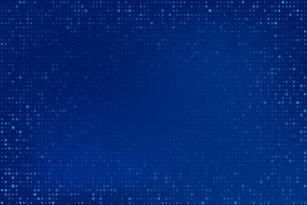 finance technology blue pixel pattern background. abstract blue financial background