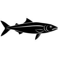 Cobia Fish Silhouette vector
