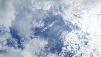 Captivating cloud movements and dynamic sky transitions experience the ethereal elegance above. video