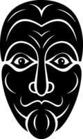 Anonymous Black Mask Symbolizing Mystery and Secrets vector