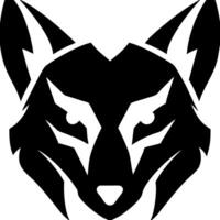 Bold Geometric Wolf Head Logo Design for Branding and Art Projects vector
