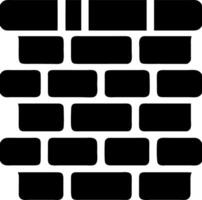Brick Wall Pattern Simplistic Illustration for Design Background vector