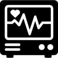 Heartbeat Monitor Symbolizing Health and Vitality vector