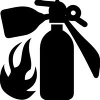 Fire Extinguisher and Flame Safety for Emergency Preparedness and Prevention vector