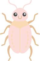 Cute Cartoon Bug Illustration for Kids Educational Materials and Design vector