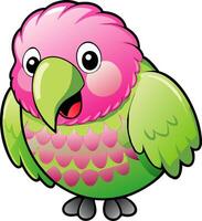 Colorful Cartoon Parrot Illustration for Fun and Educational Projects vector