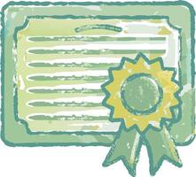 Abstract Certificate with Ribbon Award Design for Recognition and Achievement vector