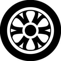 Illustration Abstract Wheel Design Automotive Concept Art vector